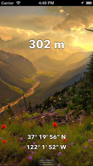 Screenshot of Altimetro da viaggio, altezza3
