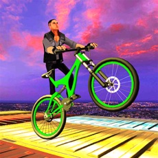 Activities of Impossible Bicycle Track Stunt