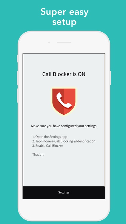 CallBlocker - Bulk block range of unwanted callers screenshot-3