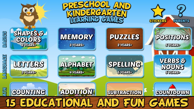 Preschool & Kindergarten Games screenshot-0