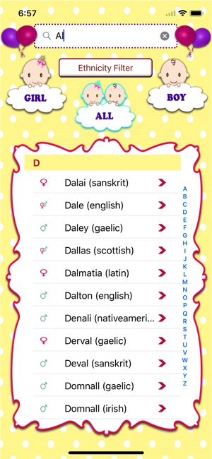 Baby Names Dictionary(圖4)-速報App