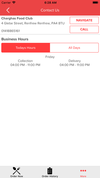 How to cancel & delete Charghas Food Club from iphone & ipad 4