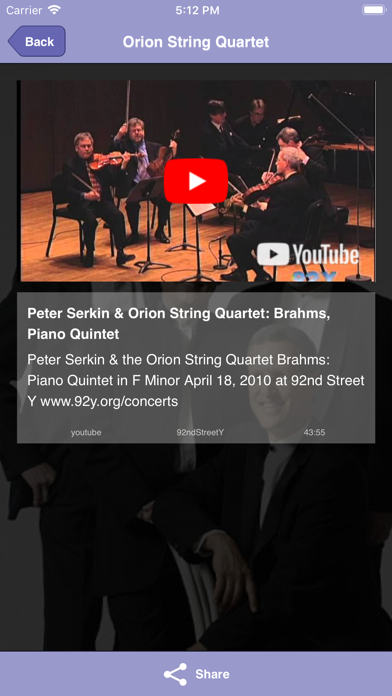 Orion String Quartetのおすすめ画像4