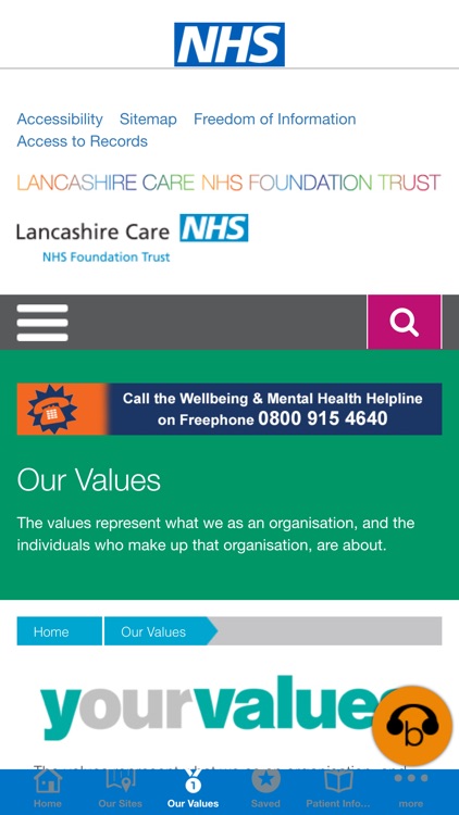 Lancashire Care NHS FT App