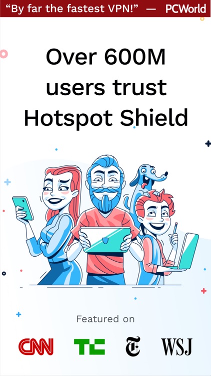 HotspotShield VPN & Wifi Proxy screenshot-0