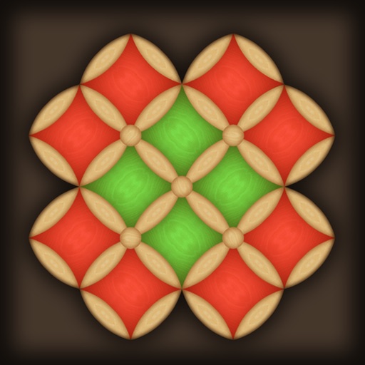 Hard Wood Puzzle. Square