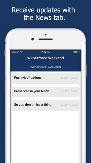 Wilberforce Weekend(圖2)-速報App