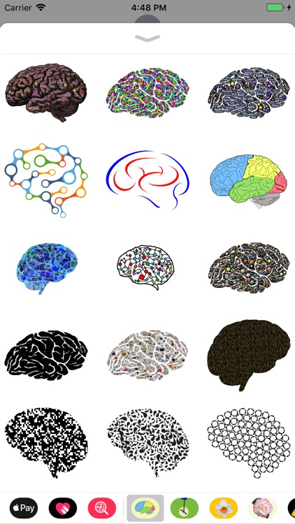 Human Brain Sticker Pack