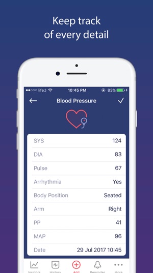 smart blood pressure app on the app store