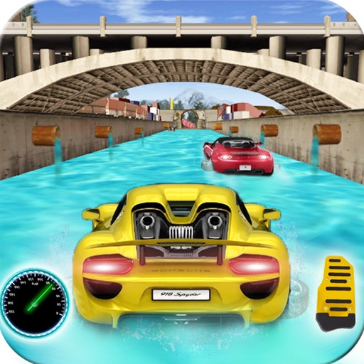 Water Surfer Car Adventure icon