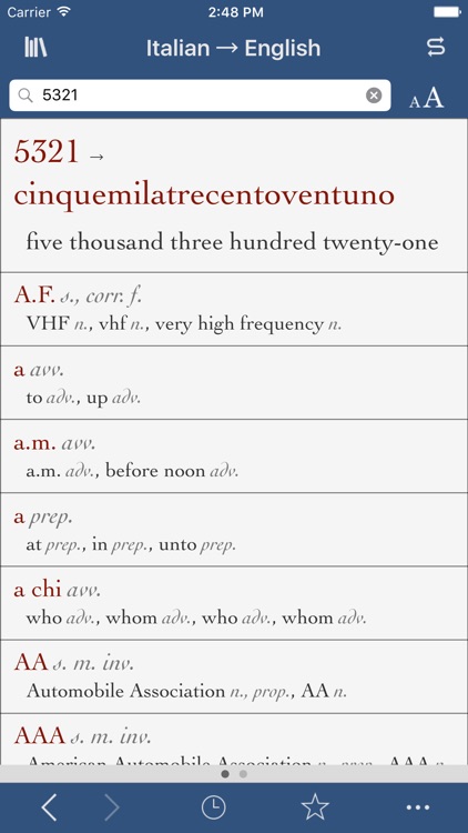 Ultralingua Italian-English