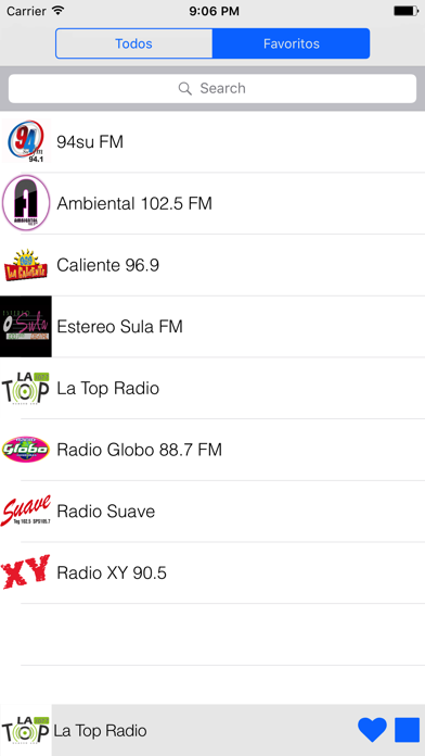 Radio Honduras screenshot 2