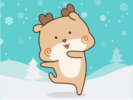 Rudolph the Red-Nosed Reindeer is a legendary reindeer, usually depicted as a young fawn who barely has antlers, with a glowing red nose, popularly known as "Santa's ninth reindeer