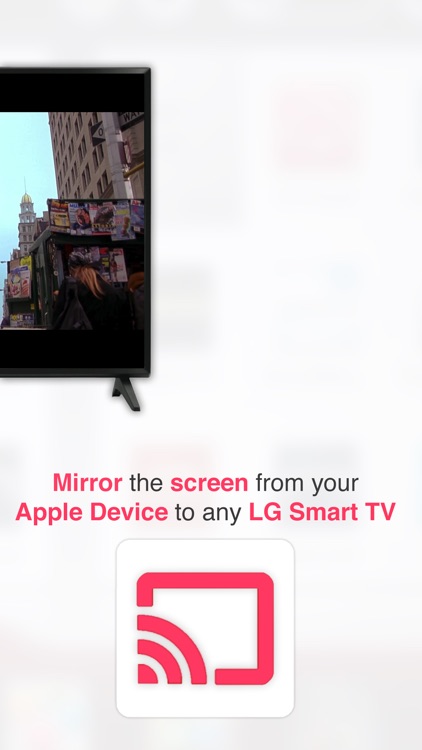 Mirror for LG TV Pro
