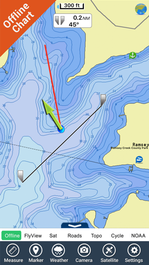 Lake Norman North Carolina GPS fishing charts(圖3)-速報App