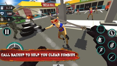 Stick Man Fights Zombie Game screenshot 3