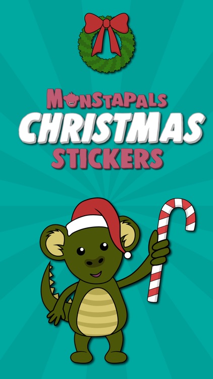 Monstapals Stickers Christmas