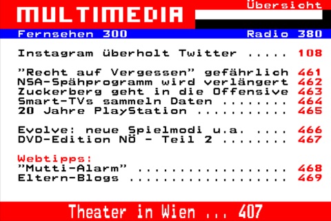lillyText - ORF Teletext screenshot 3