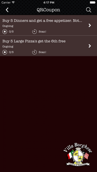 Villa Borghese Pizzeria screenshot 3