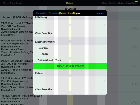 Track My Mileage screenshot 2