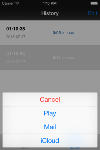 MP3 Voice Recorder ,MP3 player screenshot 3