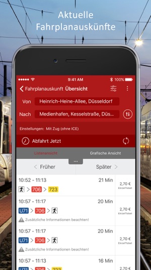 Rheinbahn Fahrplanauskunft(圖1)-速報App