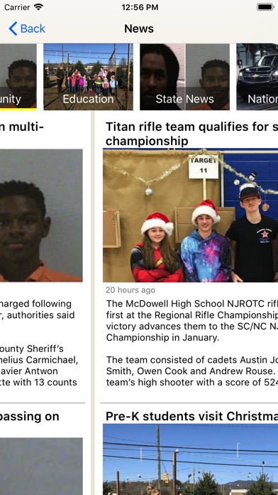 McDowell News screenshot 4