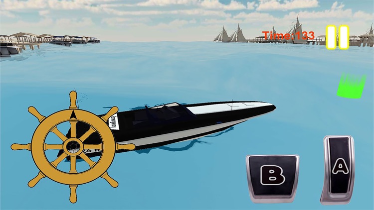 Stunt Survival Boat screenshot-3