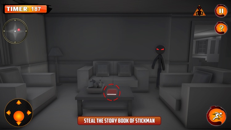Hello Basics Of Scary Stickman screenshot-3