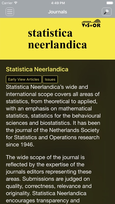 Statistica Neerlandica screenshot 2