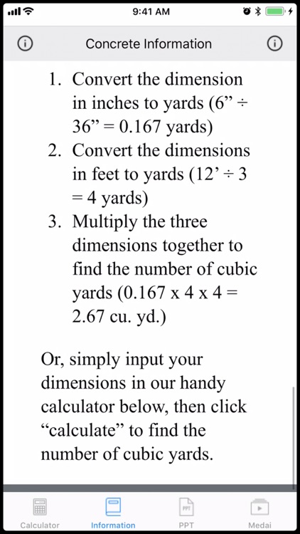 Concrete Calculator 3 screenshot-3