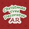 The Christmas Tree Decorator AR app uses augmented reality to display your decorated tree in your own home