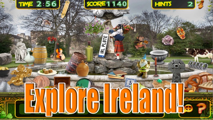 Hidden Objects Ireland Adventure Travel Quest Time screenshot-3