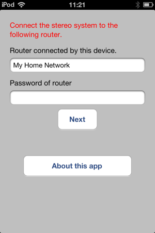 Panasonic Stereo System Network Setup - náhled