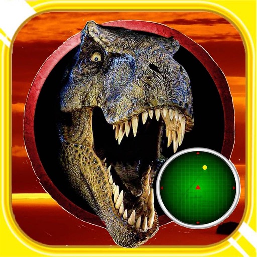 Jurassic Dino Photo Sticker Icon