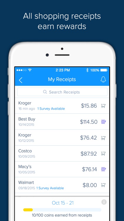 Receipt Hog - Snap Receipts. Earn Cash. screenshot-3