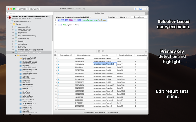 Sqlpro studio 1 0 156 – powerful database manager database software