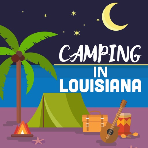 Camping in Louisiana icon