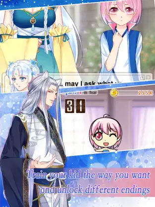 Captura de Pantalla 4 Love Story : Magical Princess 'dating & life sim' iphone