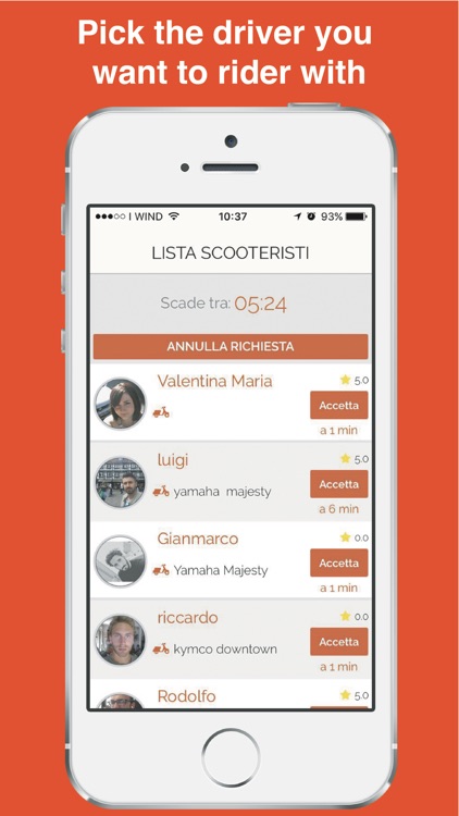 Scooterino Scooter ridesharing