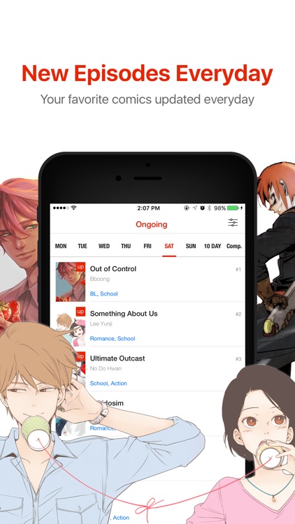Lezhin Comics-Premium Webtoons