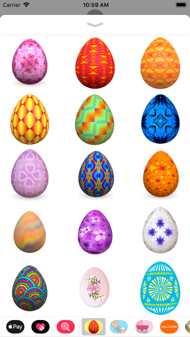 Decorative Eggs Sticker Pack screenshot 2
