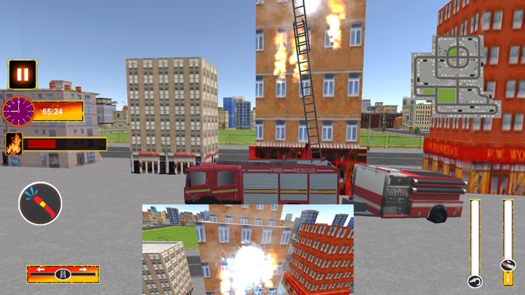 Fire Truck Driving Mission screenshot-3