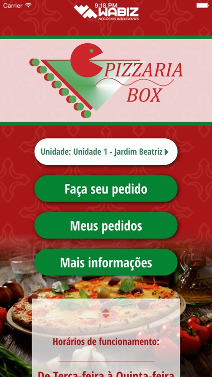 Pizzaria Box