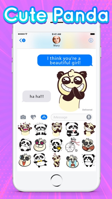Boring Panda Stickers screenshot 2
