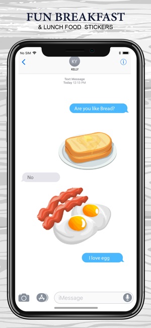 Fun Breakfast & Food Stickers(圖5)-速報App