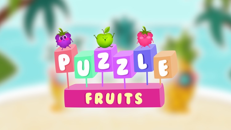 Fruits puzzle game