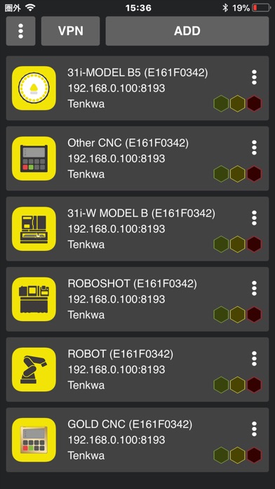 CNC SCREEN correspond to FANUCのスクリーンショット2 CNC SCREEN correspond to FANUCのスクリーンショット2
