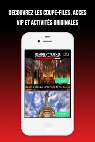 Monument Tracker World Guide - carte hors ligne screenshot 2