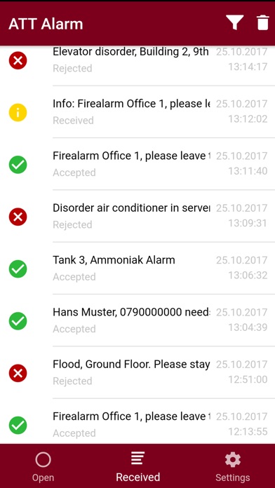 ATT Alarm screenshot 2